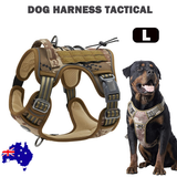 Dog Harness Tactical No Pull Adjustable Pet Military Working Training Vest