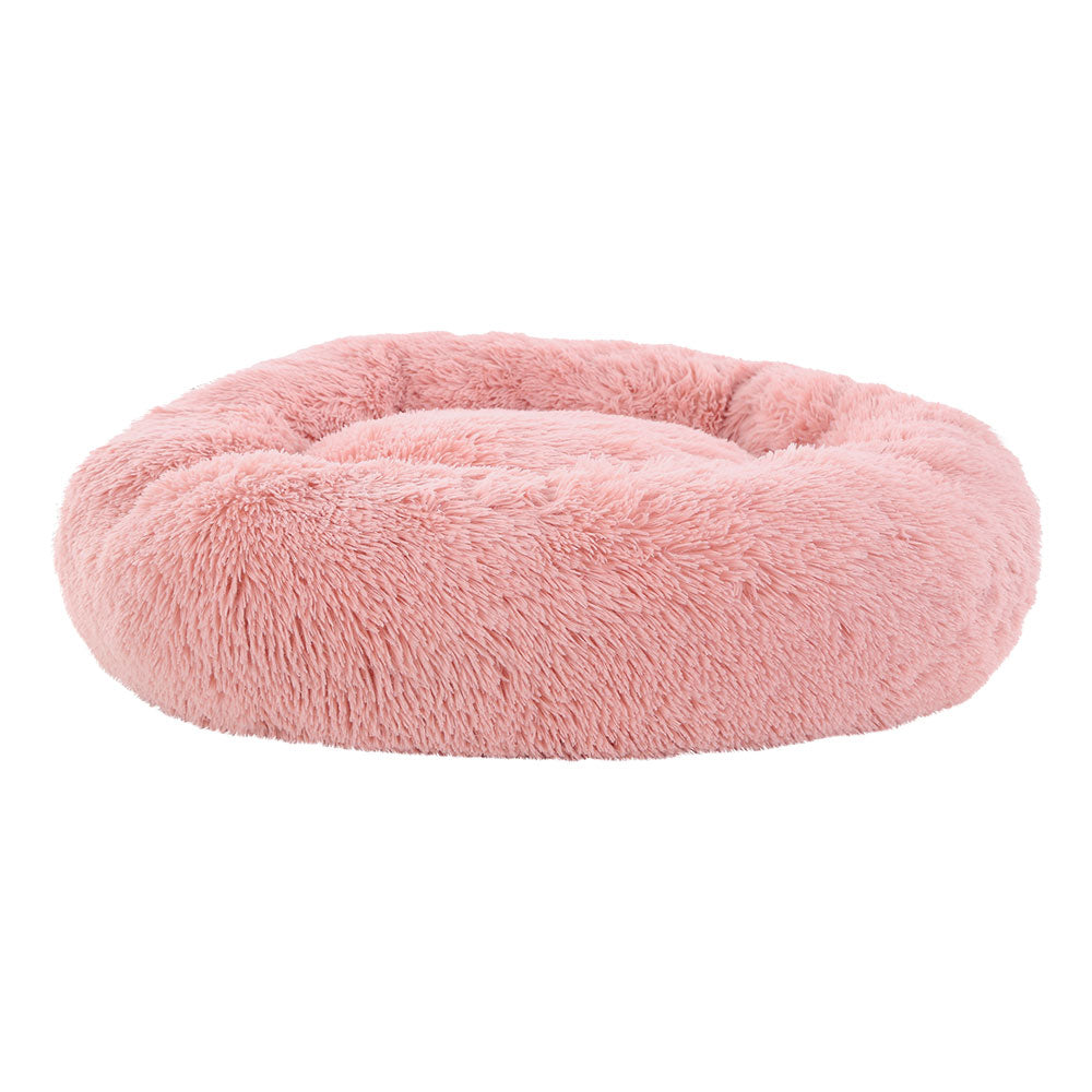 i-pet-pet-bed-dog-cat-90cm-large-calming-soft-plush-pink