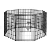 i.Pet 2x36" 8 Panel Dog Playpen Pet Fence Exercise Cage Enclosure Play Pen