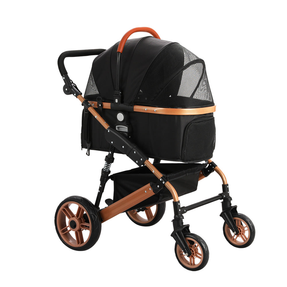 i-pet-pet-stroller-dog-pram-large-cat-carrier-travel-foldable-pushchair-4-wheels