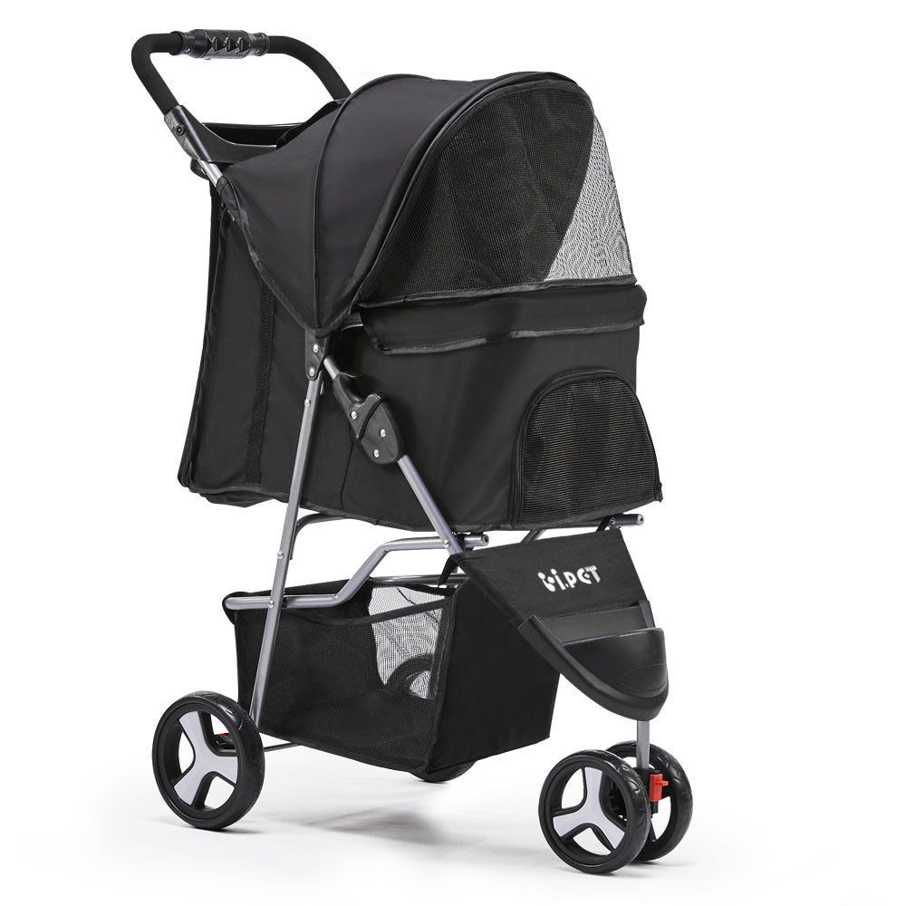 i-pet-pet-stroller-dog-pram-cat-carrier-large-travel-pushchair-foldable-3-wheels