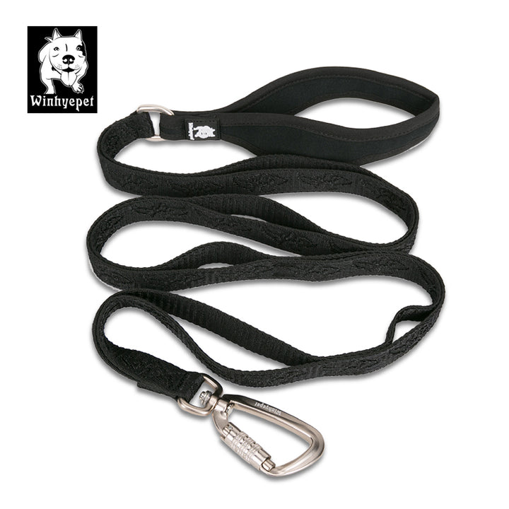 whinyepet-leash-black-l