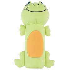 OUTWARD HOUND Bottle Buddy Splasher Dog Toy - Chicken, Monkey, Frog - Frog