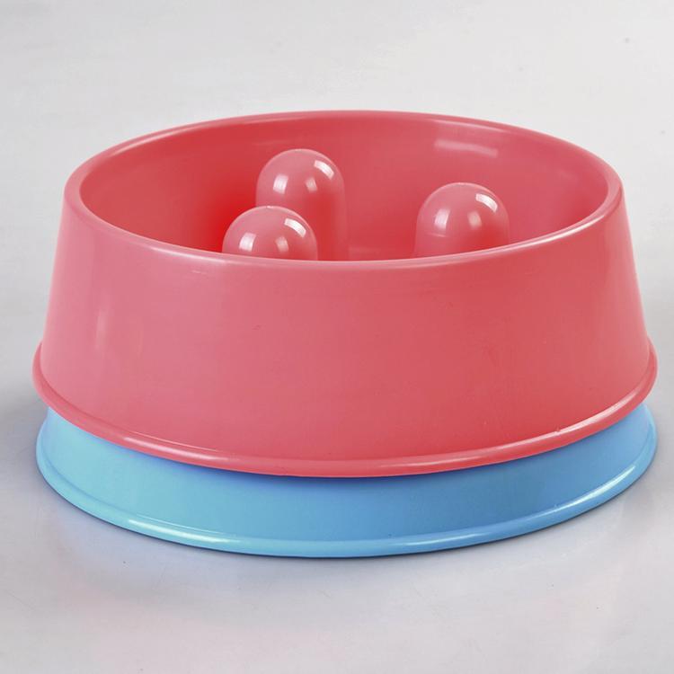 YES4PETS Pet Anti Gulp Feeder Bowl Dog Cat Puppy slow food Interactive Dish