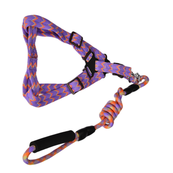 YES4PETS 2 X Medium Pet Dog Cat Puppy Kitten Rabbit Dog Harness Collar leash lead 5 Color