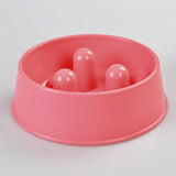 YES4PETS Pet Anti Gulp Feeder Bowl Dog Cat Puppy slow food Interactive Dish