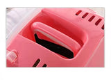 YES4PETS Small Portable Travel Dog Cat Crate Pet Carrier Cage Comfort With Mat