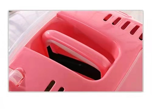 YES4PETS Small Portable Travel Dog Cat Crate Pet Carrier Cage Comfort With Mat