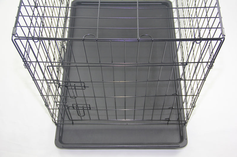 YES4PETS 24' Portable Foldable Dog Cat Rabbit Collapsible Crate Pet Cage with Cover