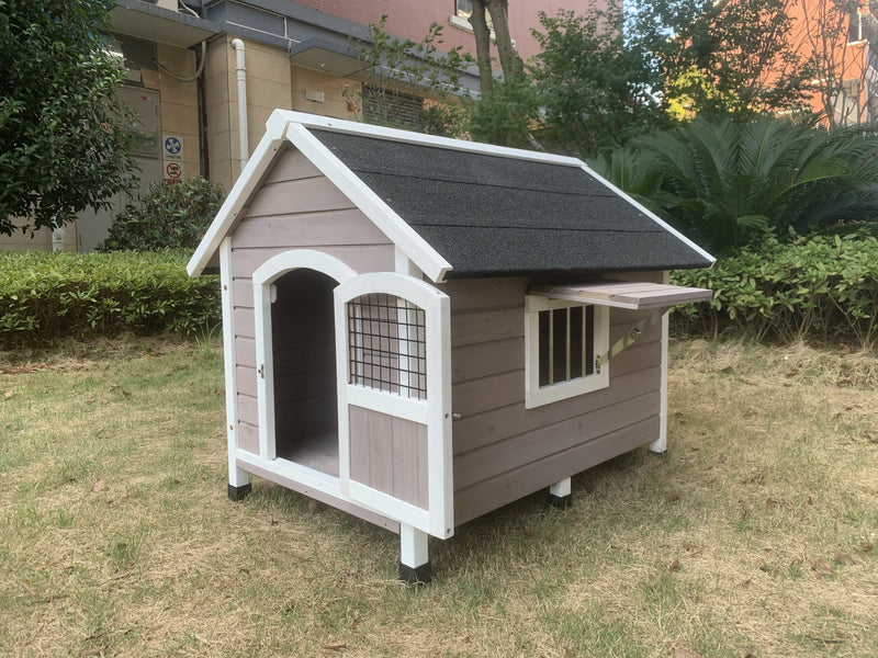 YES4PETS Timber Pet Dog Kennel House Puppy Wooden Timber Cabin