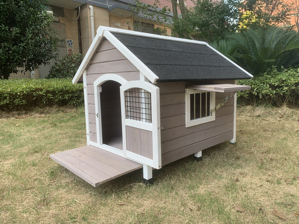 YES4PETS Timber Pet Dog Kennel House Puppy Wooden Timber Cabin