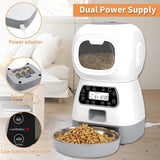 YES4PETS Visible Automatic Digital Pet Dog Cat Feeder Food Bowl Dispenser